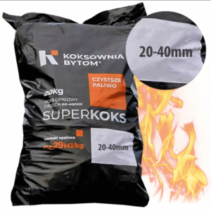 KOKS OPAŁOWY BYTOM 20-40mm WĘGIEL TONA WORKOWANA